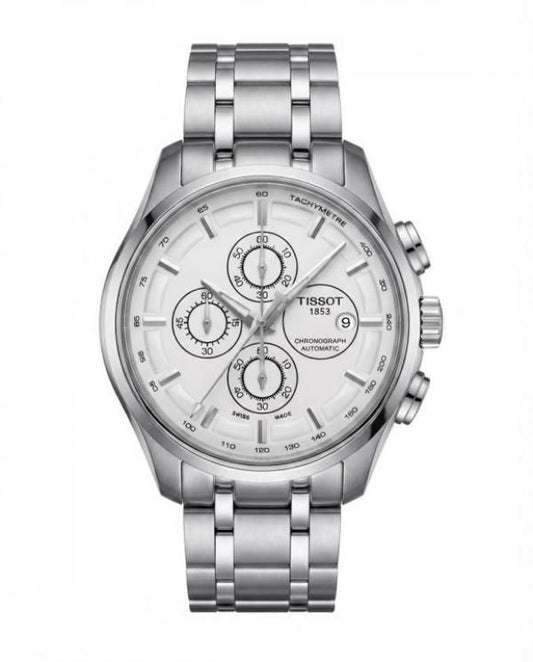 Tissoo_t 1853 Couturier Silver White dial