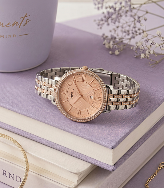 Fossii_l Jacqueline 2Ton Rose Gold Pink