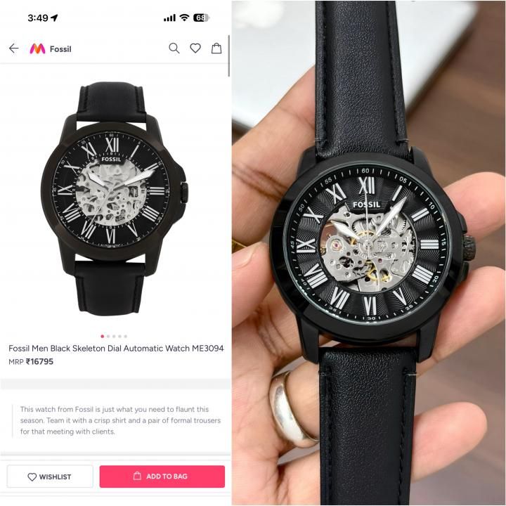 Fossii_l Grant Automatic full black