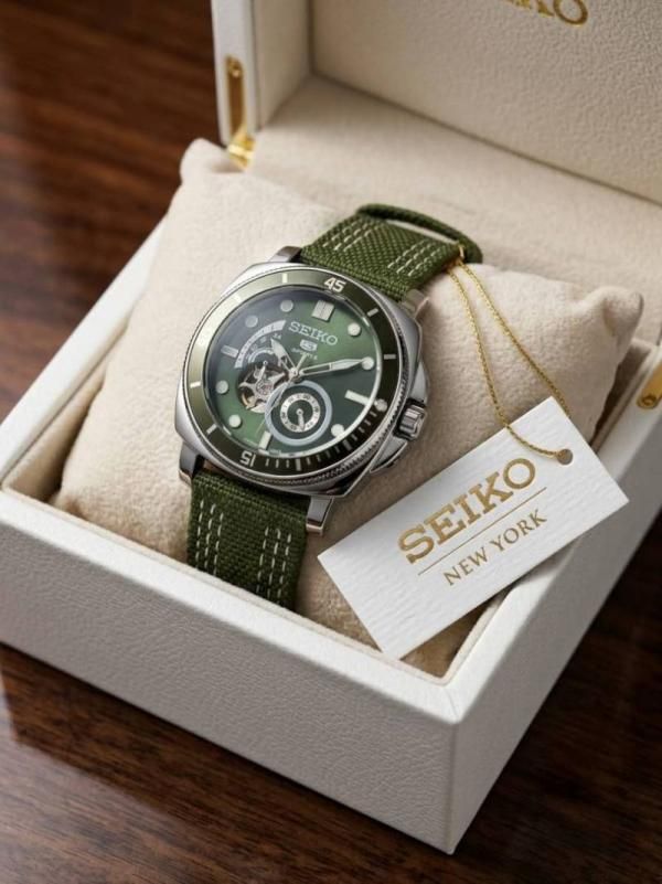 Sei.ko 5 Sprots Automatic green