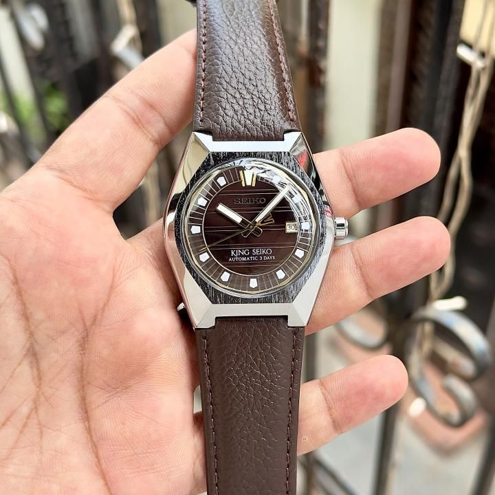 Sei.ko King Vanac Automatic full brown