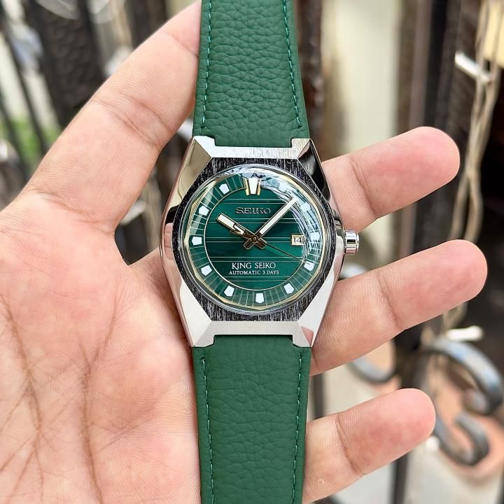 Sei.ko King Vanac Automatic full green