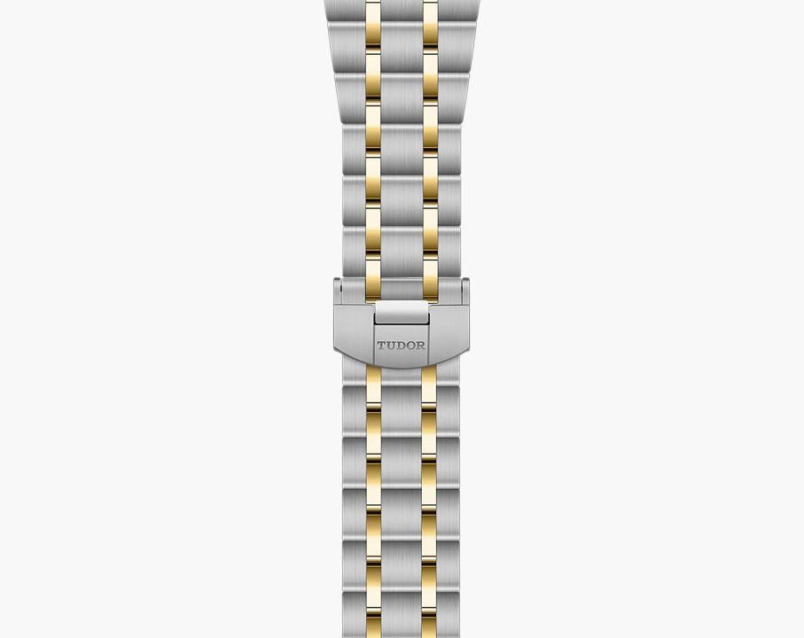 Tu.dor Royal Automatic 2 ton gold Black Roman ank