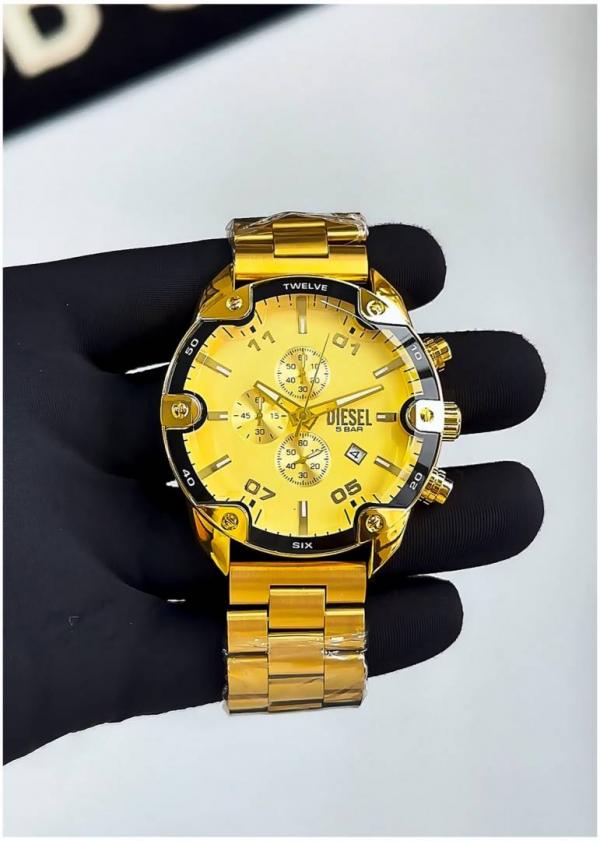 Diesee_l Spiked gold & gold
