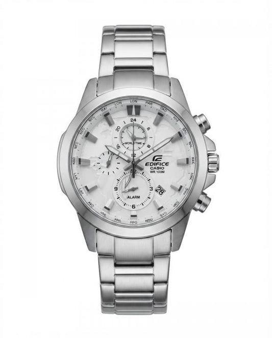 Ca.sio Edifice EFR-303D Silver white Dial