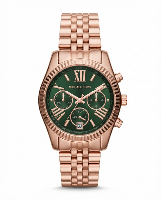 Michea_l kors Lexington Mk8602 Copper Green Dial