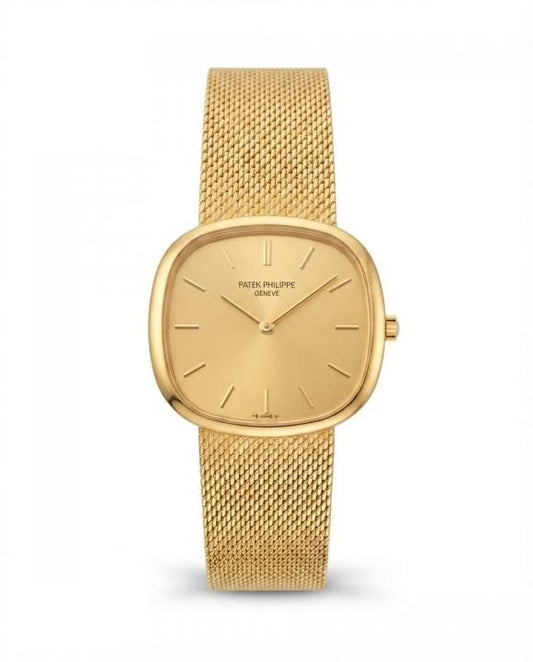 Pa.tek philipe Ellipse Timepiece Full Gold