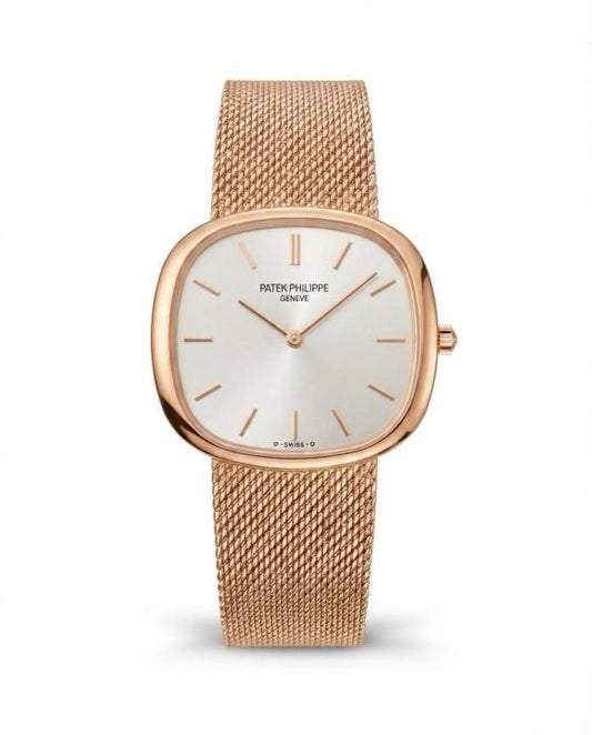 Pa.tek philipe Ellipse Timepiece Copper White Dial