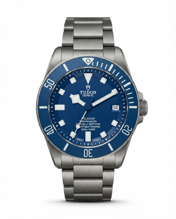 Tu.dor Pelagos Automatic Silver Blue Dial