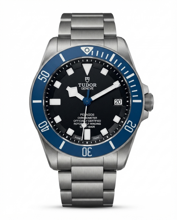 Tu.dor Pelagos Automatic Silver Blue Blcak Dial