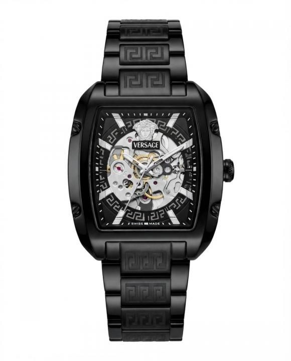 Ver.sace_e Dominus Sktl Men  Automatic Full Black