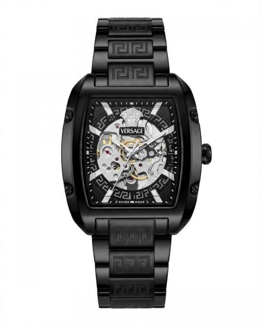 Ver.sace_e Dominus Sktl Men  Automatic Full Black