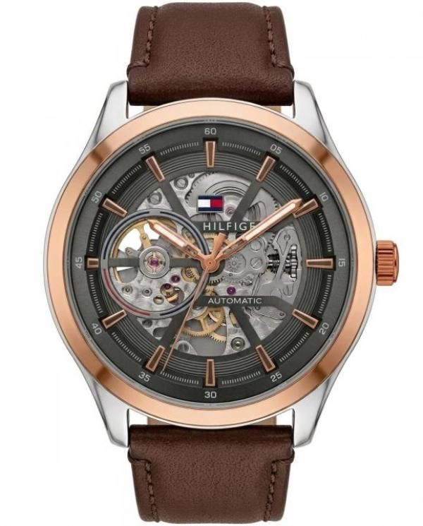 Tommm_y Hilfiger Automatic Dark Brown