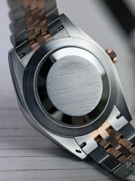 Rolee_x Oyster Perpetual Date Just 2Ton Copper Brown Diamond