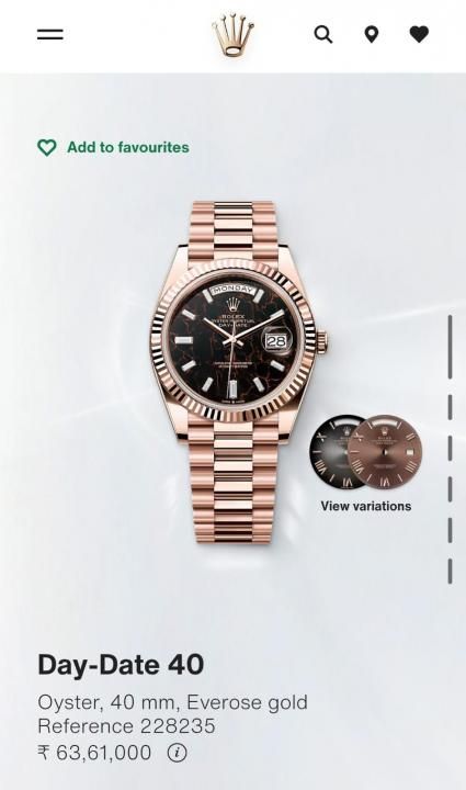Rolee_x Oyster Perpetual Day Date 40 Battery Copper-Brown