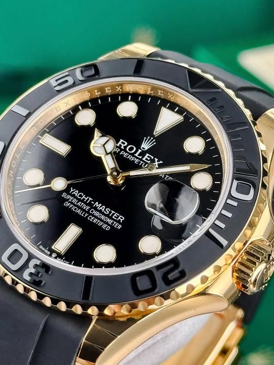 Rolee_x Oyster Perpetual Yach Master Battery Gold
