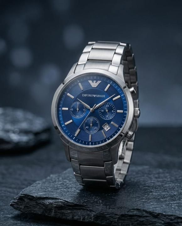 Em.porio Armaan_i Classic Silver-Blue