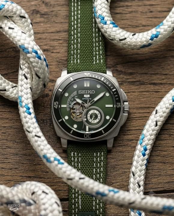Sei.ko 5 Sprots Automatic green