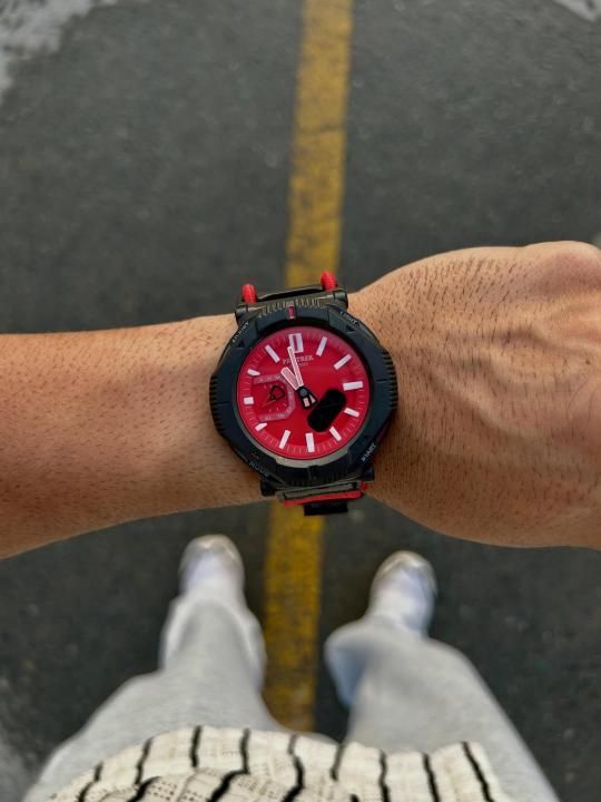 Ca.sio Pro Trek PRJ-B001B-2 full Red