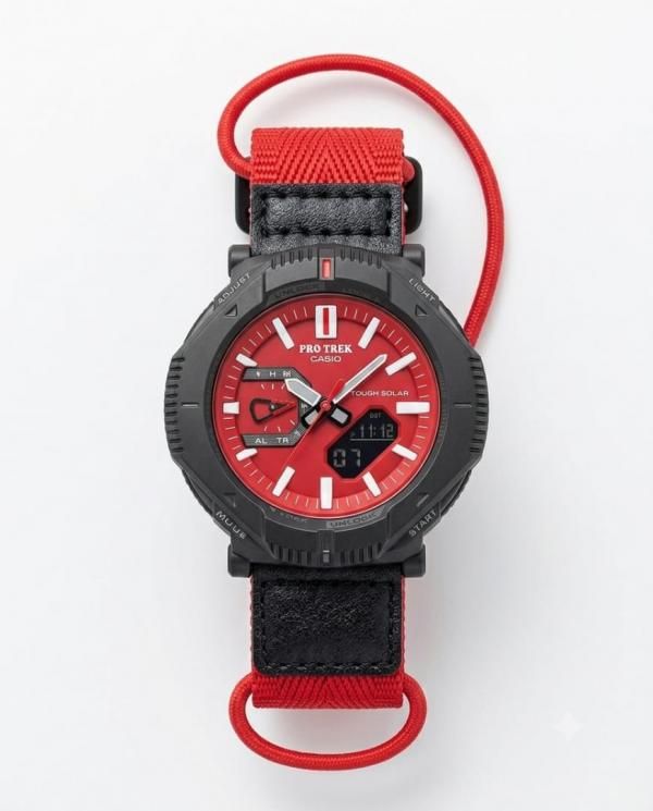 Ca.sio Pro Trek PRJ-B001B-2 full Red