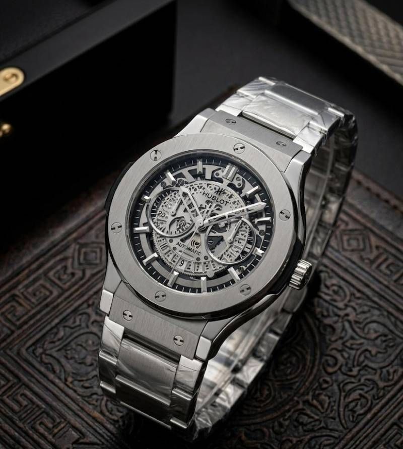 Hub.lot Classic Fusion Aerofusion Chronograph White