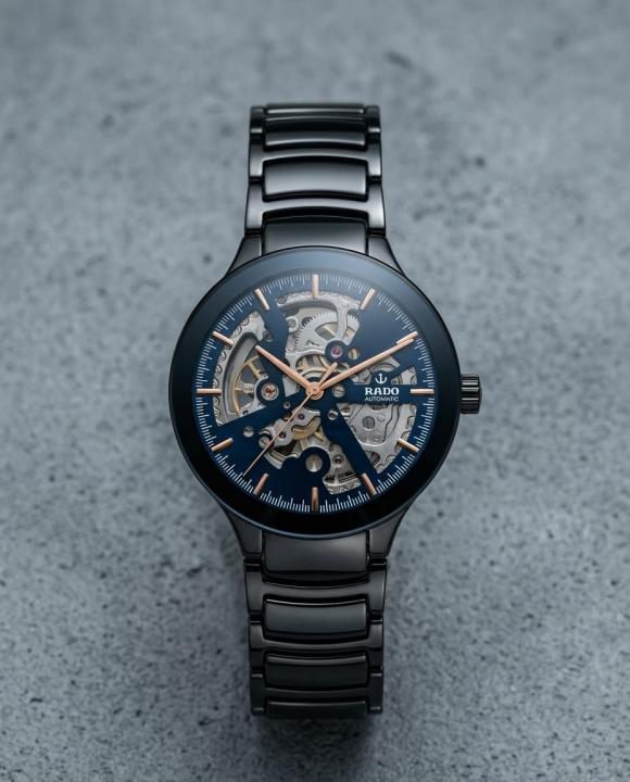 Rad_o Centrix Automatic Open Heart Japan Black - Blu