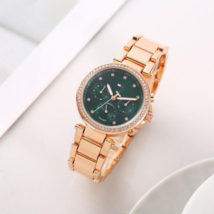 Tom.my Hilfige_r Emily Copper-Green