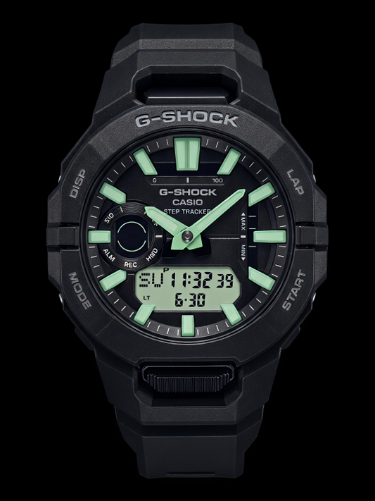 Ca.sio G Shock GBA-950-2A Full Black LimeGreen-Needles