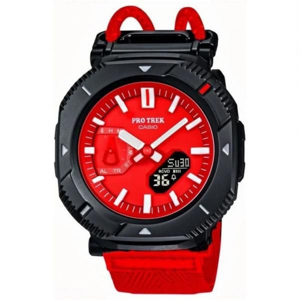 Ca.sio Protrek Hiker Line PRJ-B001  Full Red