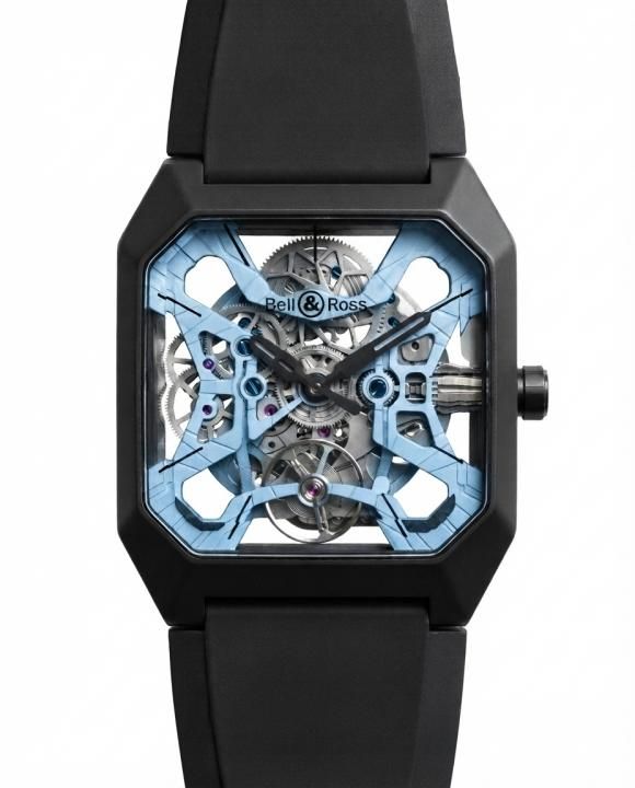 Bell&Rose BR03 Cyber automatic Black  Sky Blue Dial
