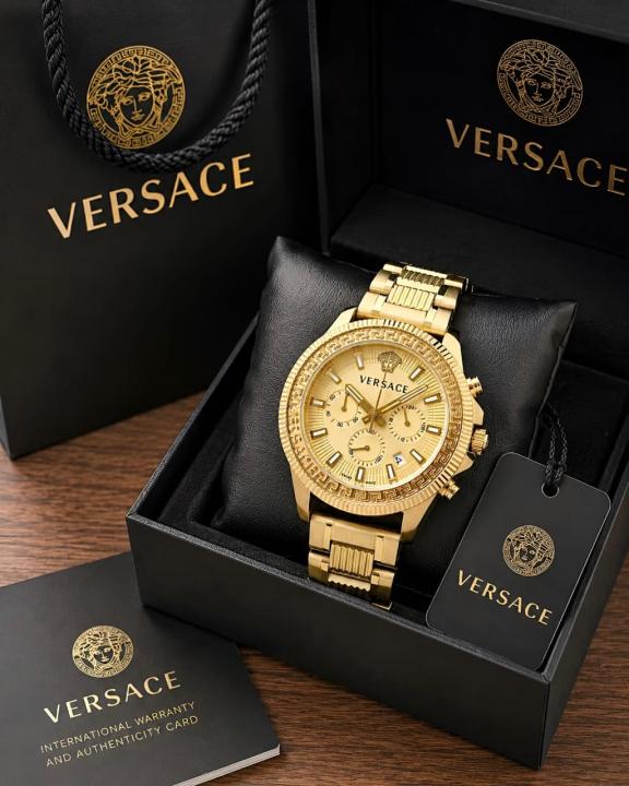 Ver.sace Greca Action Chronograph