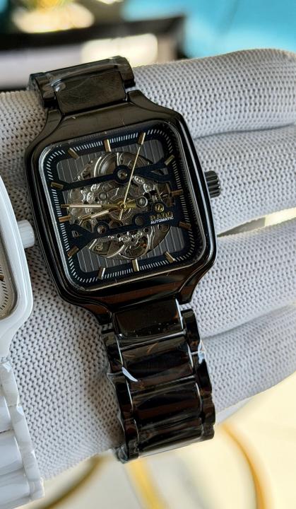 Rad_o True Square Black Auto Open Heart