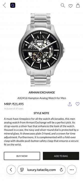 Arman_i Exchange Ax2418 Hampton Automatic