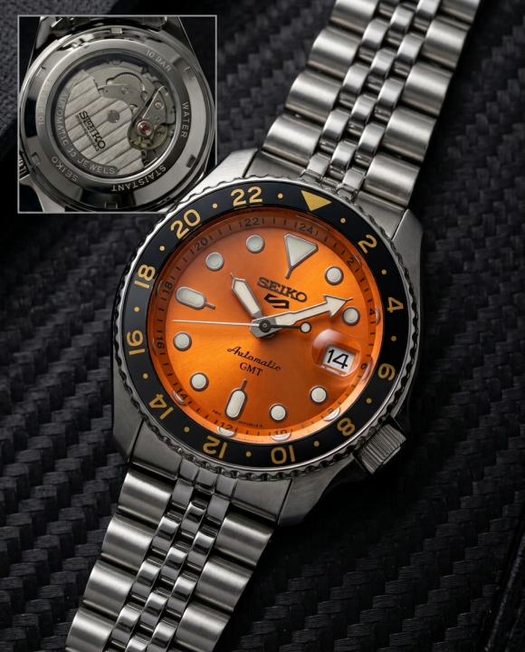 Sei.ko 5 Sports GMT Movement Like Automatic