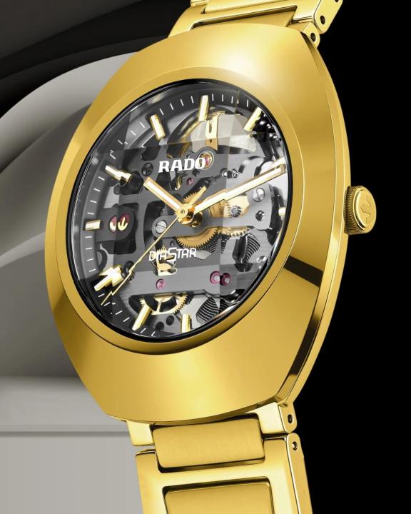 Rad_o gold Diastar skeleton Automatic
