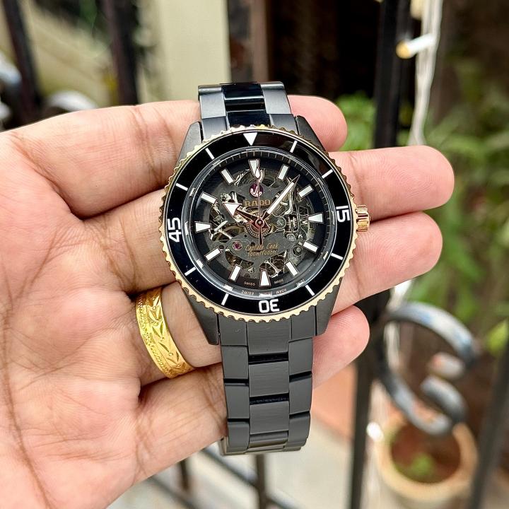 Rad_o Captain Cook HighTech Automatic Black-Copper