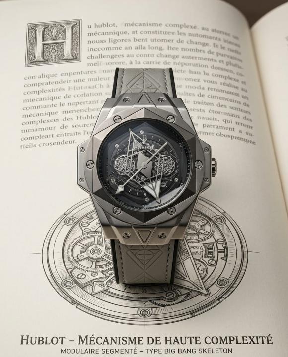Hub.lot Big Bang Spider Grey-Black