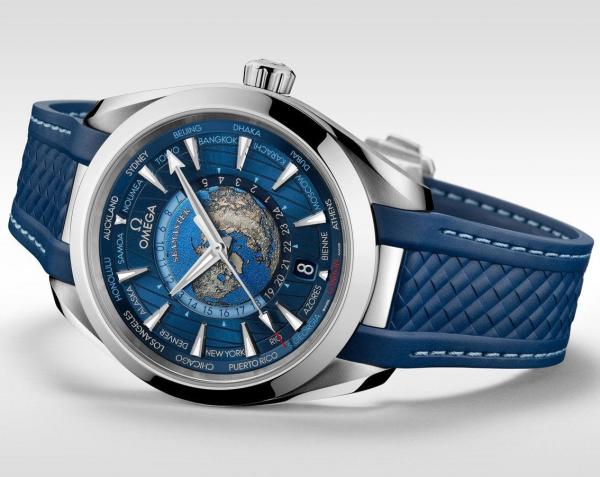 Omeg_a Seamaster Aqua Terra World Map Automatic