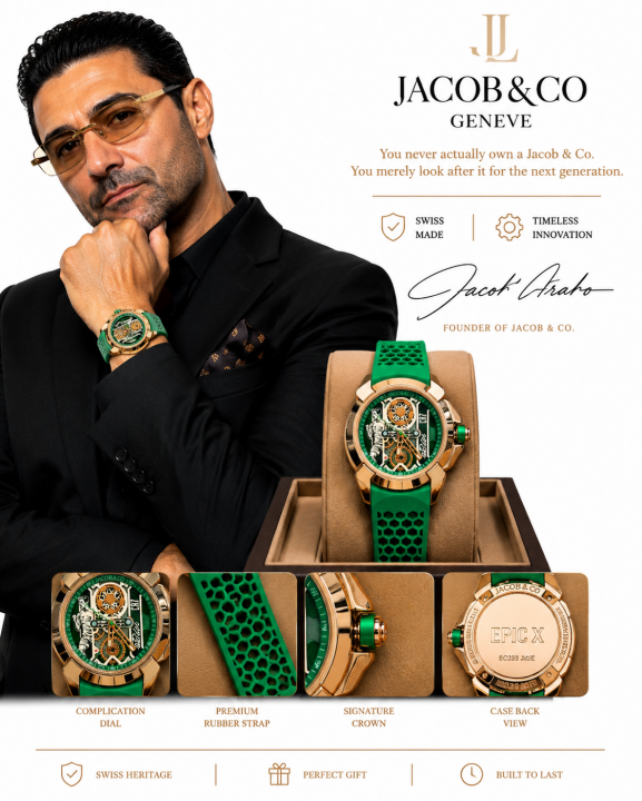 Ja.cob & Co. Epic X CR7 Flight of CR7