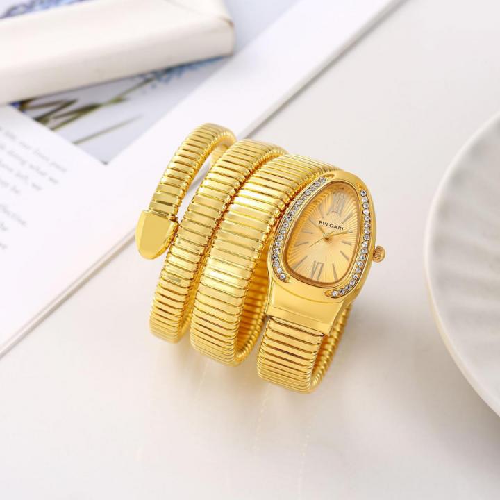 Bvlg.ari Serpenti Snake Gold-Gold