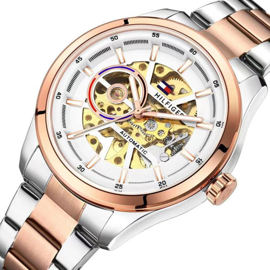 Tom.my Hilfige_r Automatic 2Ton-Copper-White