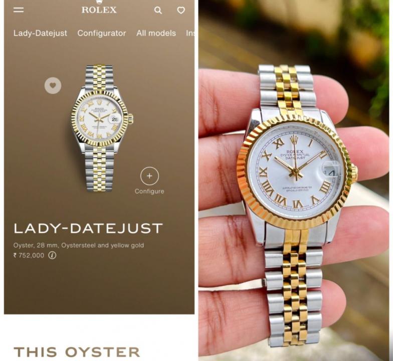 Role_x Oyster Perpetual Date Just Ladies