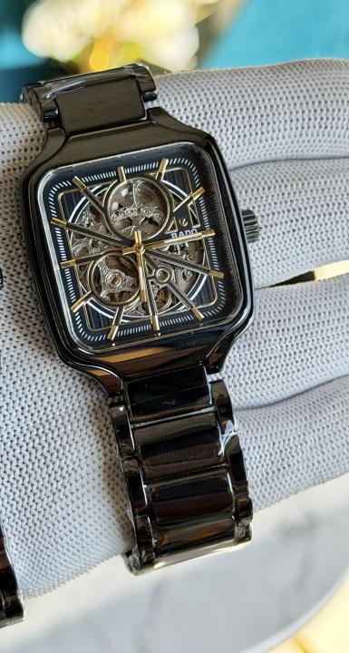 Rad_o True Square Auto Black Gold