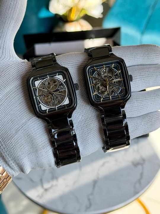 Rad_o True Square Auto Black Gold
