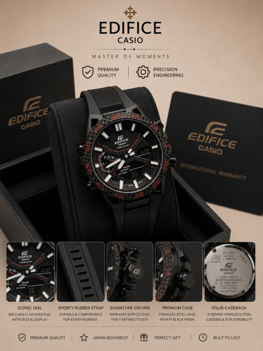 Ca.sio Edifice Ecb-2200Htr