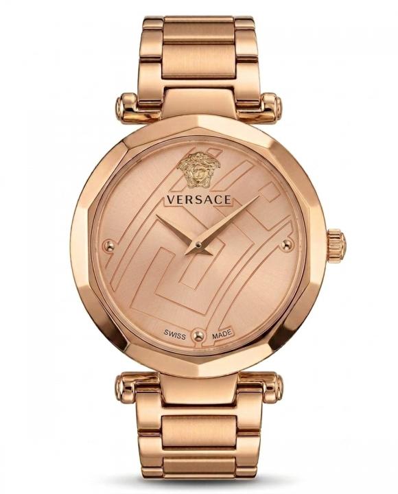 Versace_e heritage rose gold copper dail