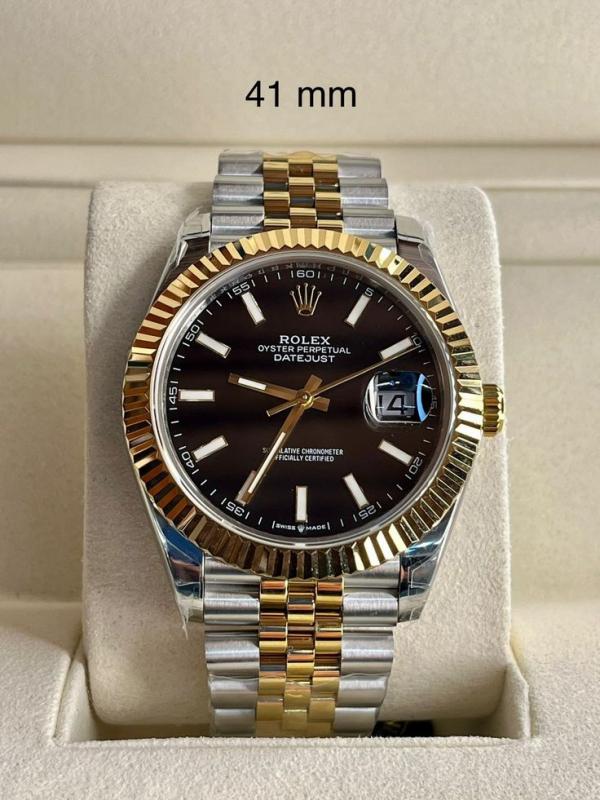 Role_x Oyster Perpetual Date Just 2Ton-Gold-Black