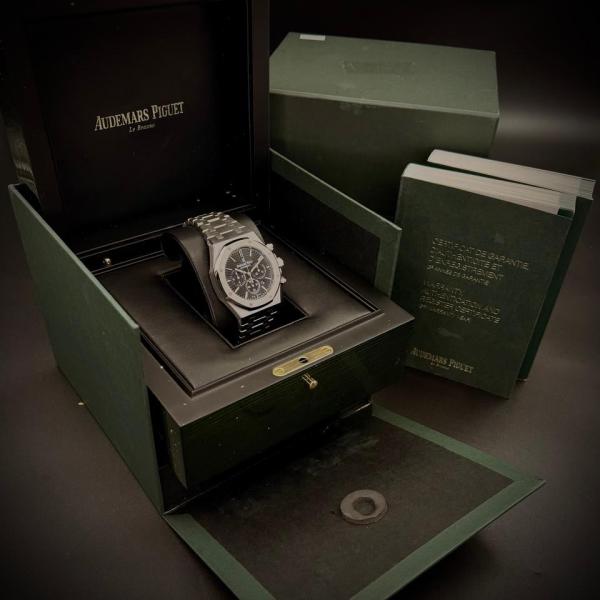 Aude.mars pigue_t Royal Oak Chronograph Black