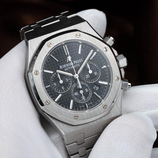 Aude.mars pigue_t Royal Oak Chronograph Black
