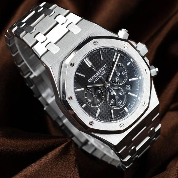 Aude.mars pigue_t Royal Oak Chronograph Black